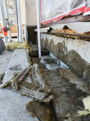 Detail Balkonanschluss Bestand © Foto: IPG